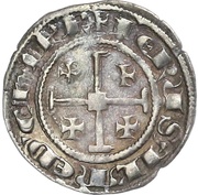 ½ Gros - Henry II second reign reverse image