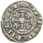 ½ Gros - Hugh IV, Crusader and Christian states in the Eastern Mediterranean, 1324-1359 reverse image