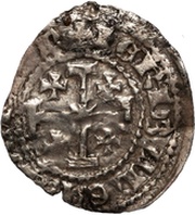 ½ Gros - Peter II, Crusader and Christian states in the Eastern Mediterranean, 1369-1382 reverse image