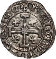 ½ Gros - James I, Crusader and Christian states in the Eastern Mediterranean, 1382-1398 reverse image