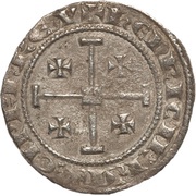 1 Gros - Henry II and Amaury obverse image