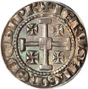 1 Gros - Henry II second reign, Crusader and Christian states in the Eastern Mediterranean, 1310-1324 reverse image