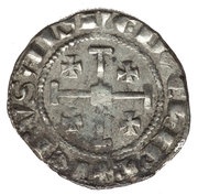 1 Gros - Hugh IV, Crusader and Christian states in the Eastern Mediterranean, 1324-1359 reverse image