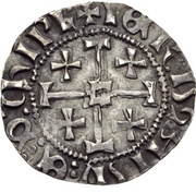1 Gros - John II, Crusader and Christian states in the Eastern Mediterranean, 1432-1458 reverse image
