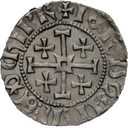 1 Gros - Charlotte, Crusader and Christian states in the Eastern Mediterranean, 1458-1459 reverse image