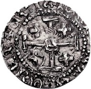 1 Gros - Louis of Savoy, Crusader and Christian states in the Eastern Mediterranean, 1459-1461 reverse image