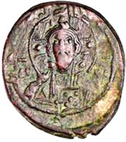 Follis - Baldwin II Christ halo - Light type obverse image