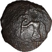 Follis - Baldwin II -2nd reign obverse image