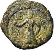 Follis - Baudouin II 1st type obverse image