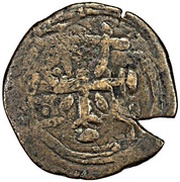 Follis - Baudouin II 2nd reign obverse image
