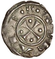 Denier - William II, Crusader and Christian states in the Eastern Mediterranean, 1245-1278 reverse image
