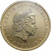 1 Dollar - Elizabeth II 4th Portrait - Lest We Forget - Engineers obverse image