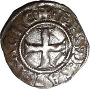 Denier - Philip I of Savoy, Crusader and Christian states in the Eastern Mediterranean, 1301-1307 reverse image