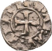 1 Denier - Mathilde de Hainaut 1316-1318 obverse image