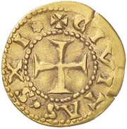 ¼ Ducato - Manuele and Paleologo Zaccaria reverse image