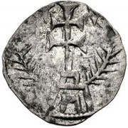 Denier - Anonymous Siege coinage, Crusader and Christian states in the Eastern Mediterranean, 1100-1200 reverse image