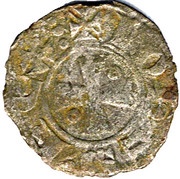 Denier - John I of Brienne 1st type obverse image