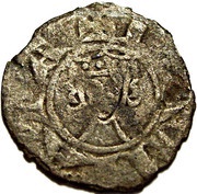 Denier - John I of Brienne 1st type, Crusader and Christian states in the Eastern Mediterranean, 1210-1225 reverse image