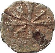 Tripoli Raymond III Pougeoise à l'étoile et au Croissant, Crusader and Christian states in the Eastern Mediterranean, 1152-1187 reverse image