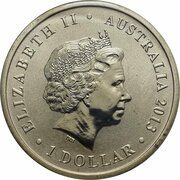 1 Dollar - Elizabeth II 4th Portrait - Ludwig Leichhardt obverse image