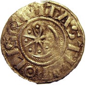 Tripoli Raymond II-III Denier à l'étoile et au Croissant, Crusader and Christian states in the Eastern Mediterranean, 1137-1187 reverse image