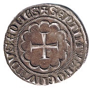 Gros - Bohemond VII, Crusader and Christian states in the Eastern Mediterranean, 1275-1287 reverse image