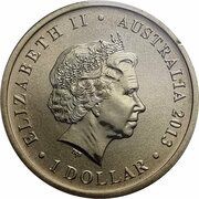 1 Dollar - Elizabeth II 4th Portrait - Bush Babies - Echidna obverse image
