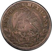 2 Reales Countermarked - Key obverse image