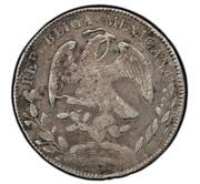 8 Reales Countermarked, Cuba, 1872-1877 reverse image
