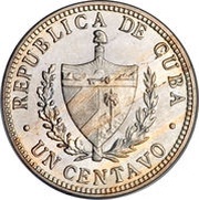 1 Centavo obverse image