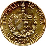 1 Centavo obverse image