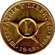 1 Centavo reverse image