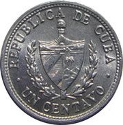 1 Centavo Patria y Libertad obverse image