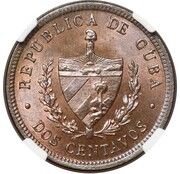 2 Centavos Pattern obverse image