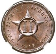 2 Centavos Pattern reverse image