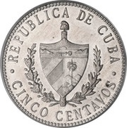 5 Centavos obverse image