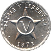 5 Centavos Patria y Libertad reverse image