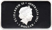 1 Dollar - Elizabeth II 4th Portrait - First Banknote obverse image