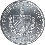 20 Centavos obverse image