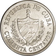 40 Centavos obverse image