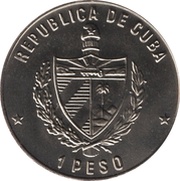 1 Peso Nonaligned Nations Conference obverse image