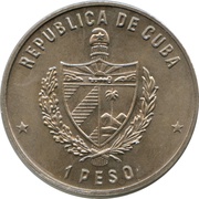 1 Peso Emerald Hummingbird obverse image