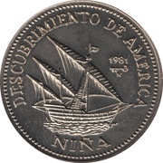 1 Peso Niña, Cuba, 1981 reverse image
