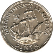 1 Peso Pinta, Cuba, 1981 reverse image