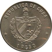 1 Peso Miguel de Cervantes obverse image