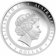 1 Dollar - Elizabeth II 4th Portrait - Sister Cities - Silver Proof obverse image
