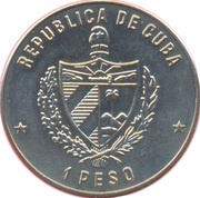 1 Peso Johann Sebastian Bach obverse image