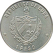1 Peso 40 Anniversary of FAO obverse image
