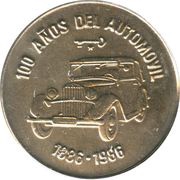 1 Peso Automobile, Cuba, 1986 reverse image