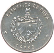 1 Peso Landing of the Granma obverse image